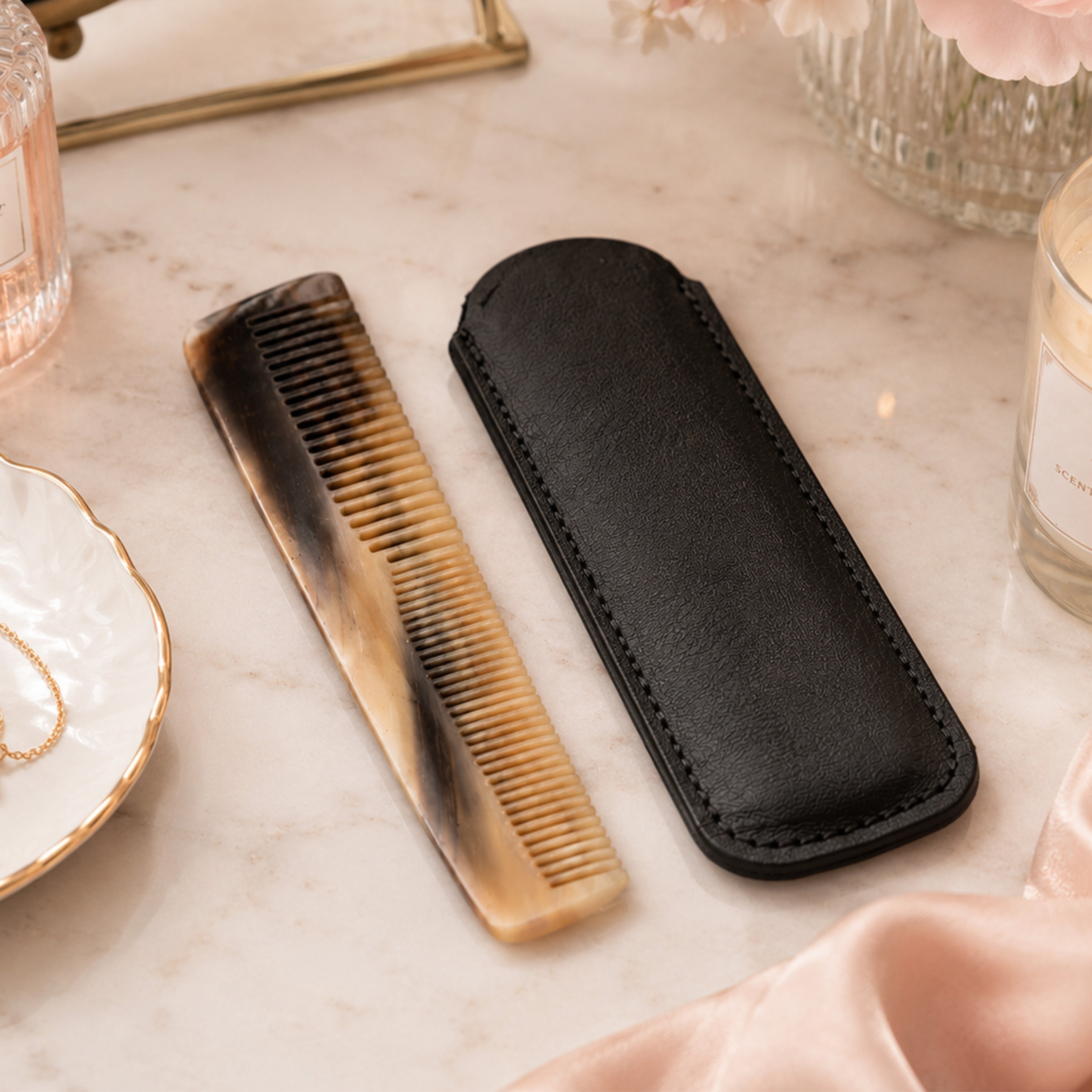 6-1/2 in Purse Horn Comb
