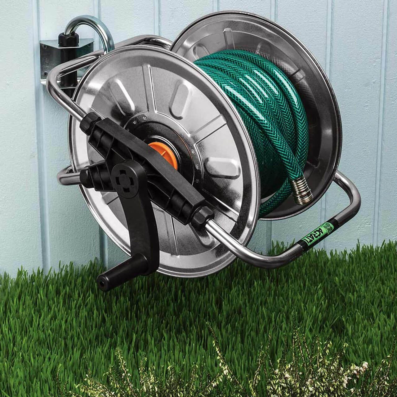 Italian Made 180 ̊Swinging Wall-Mounted Hose Reel