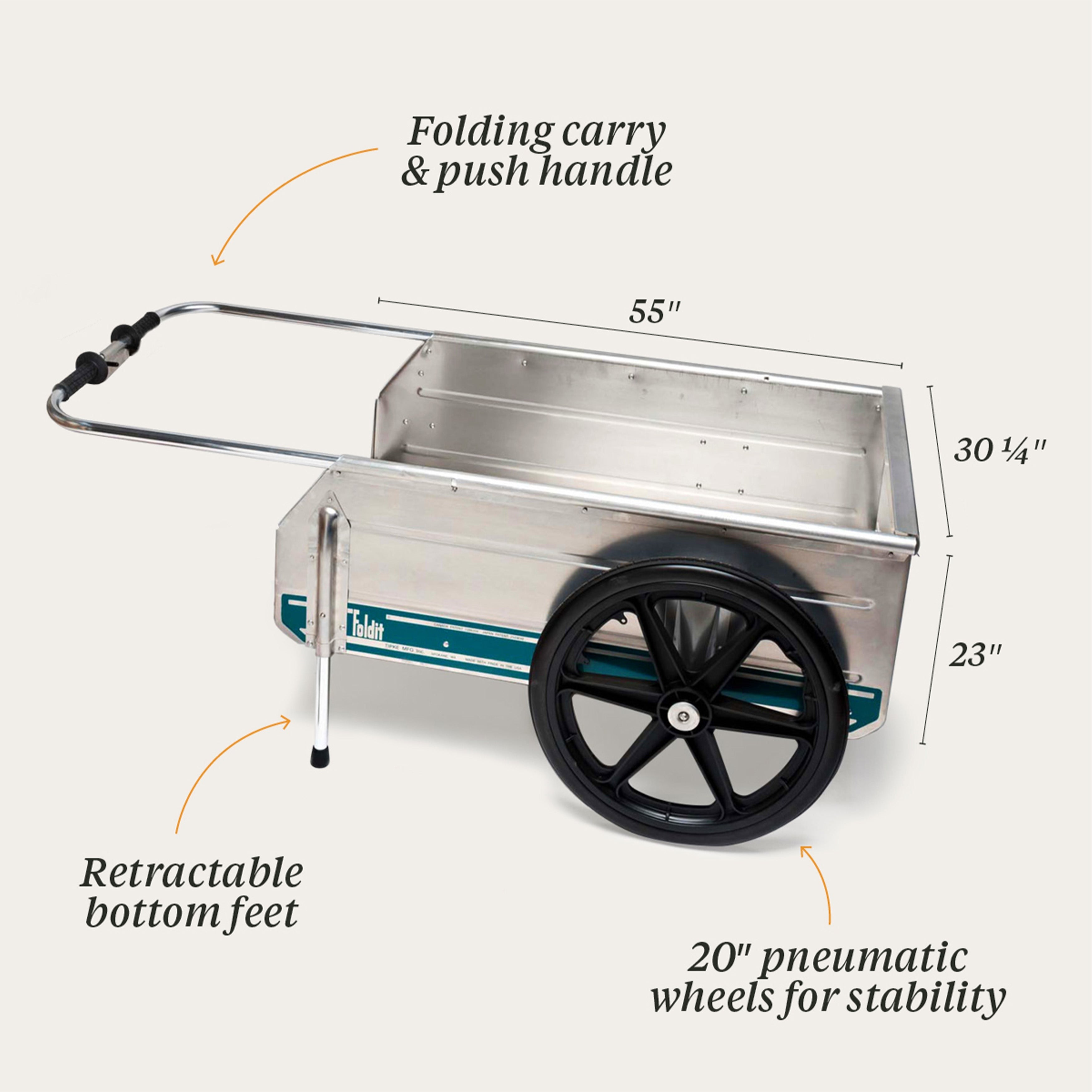 USA Made Foldable Sturdy Garden Cart