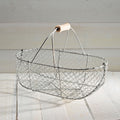 Medium Galvanized Basket