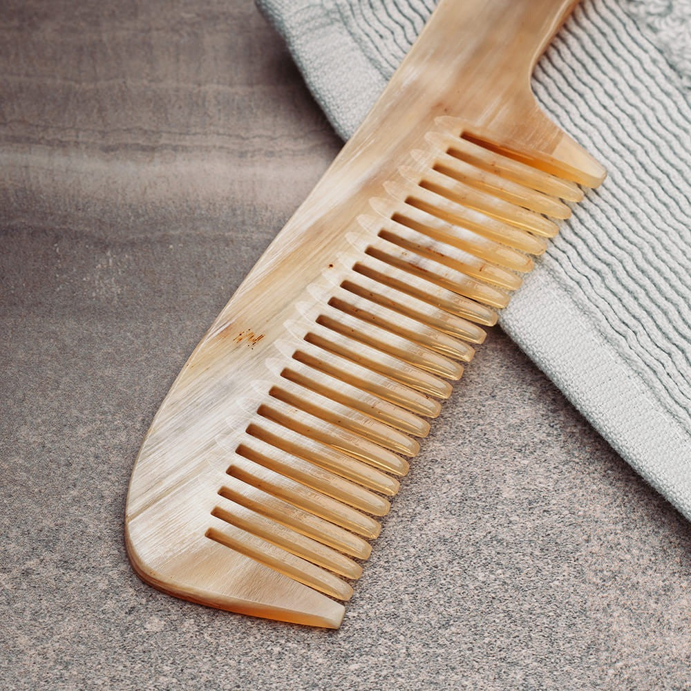 Horn Comb Grooming Set