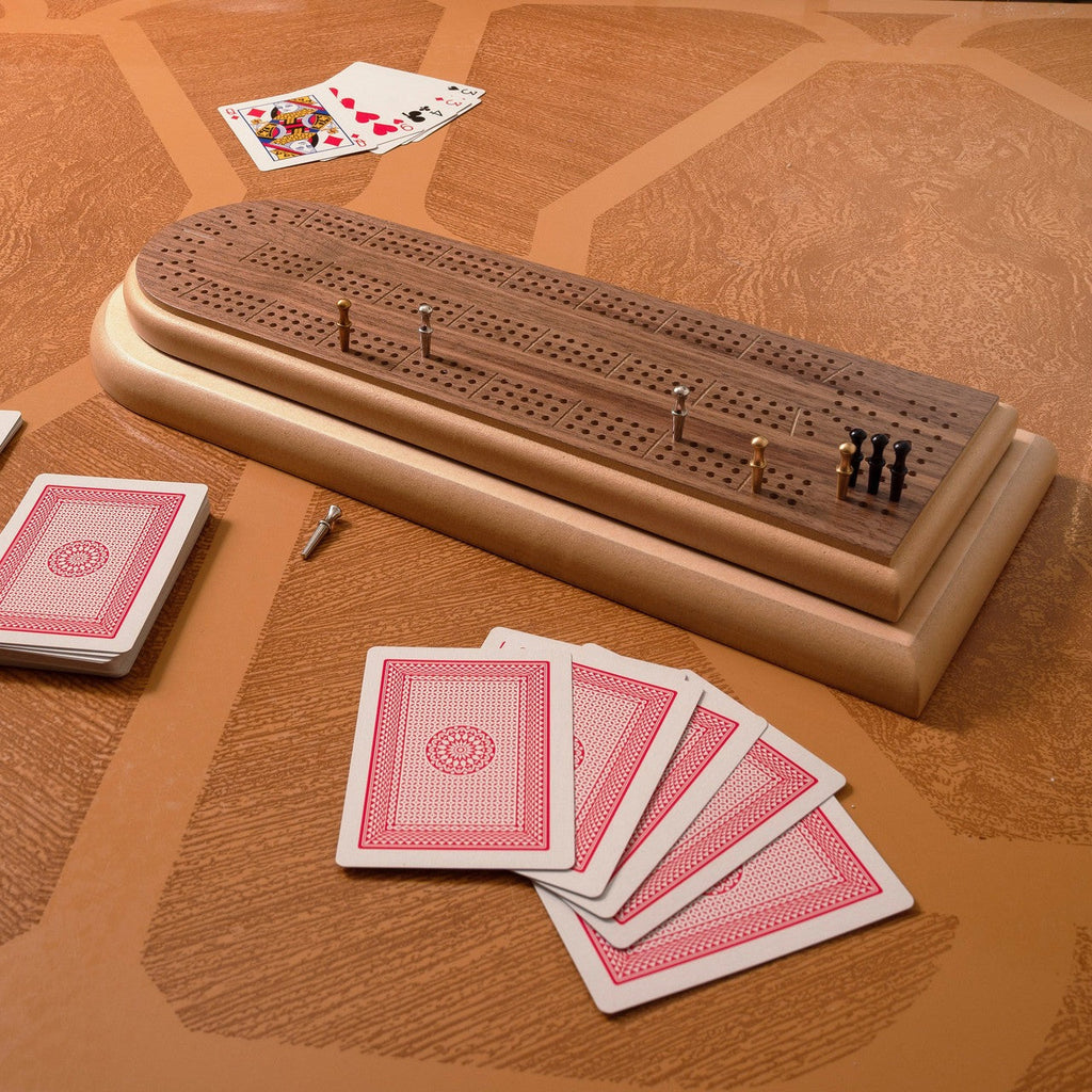 15 In. Wooden Cribbage Game