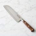 Scalloped Santoku Knife Walnut