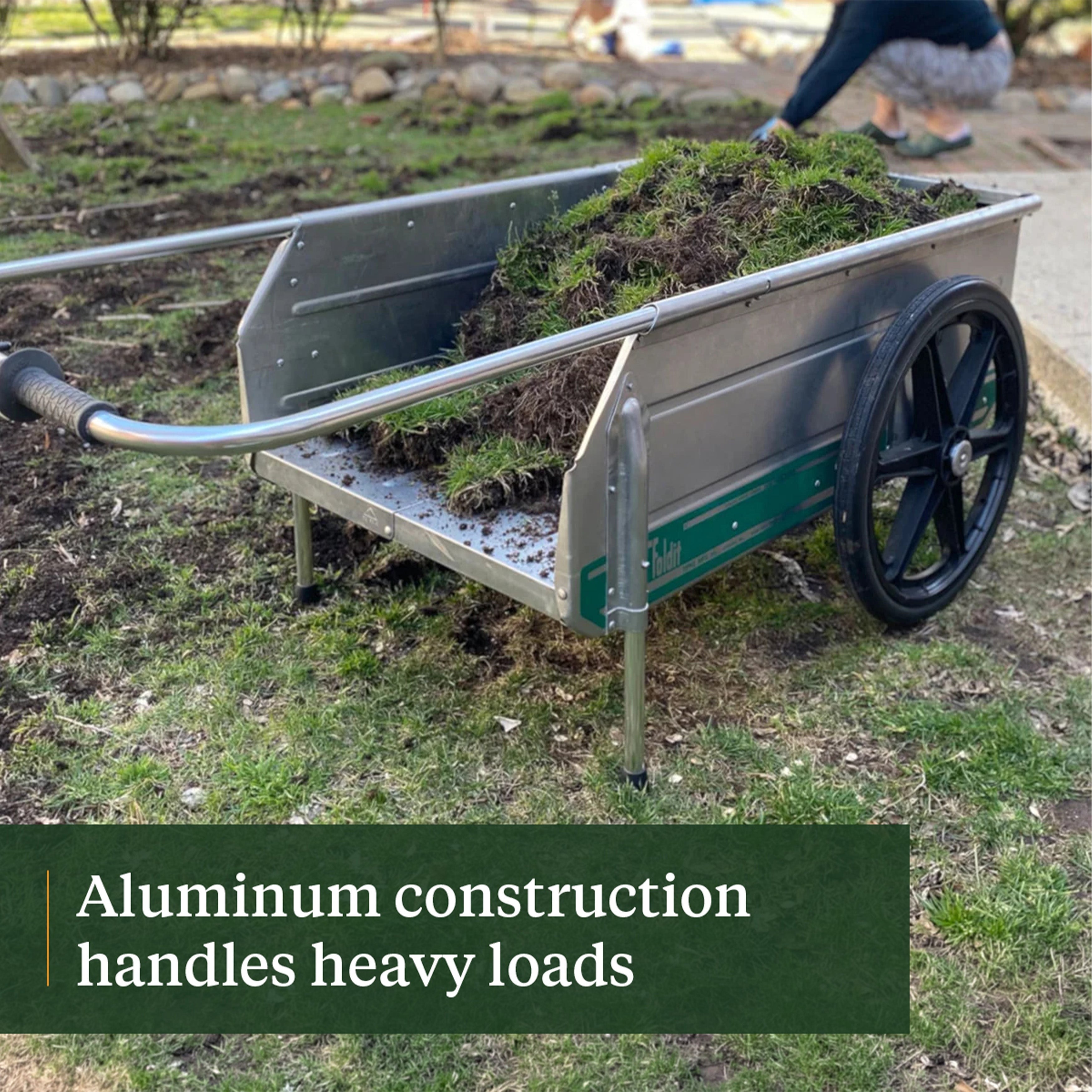 USA Made Foldable Sturdy Garden Cart