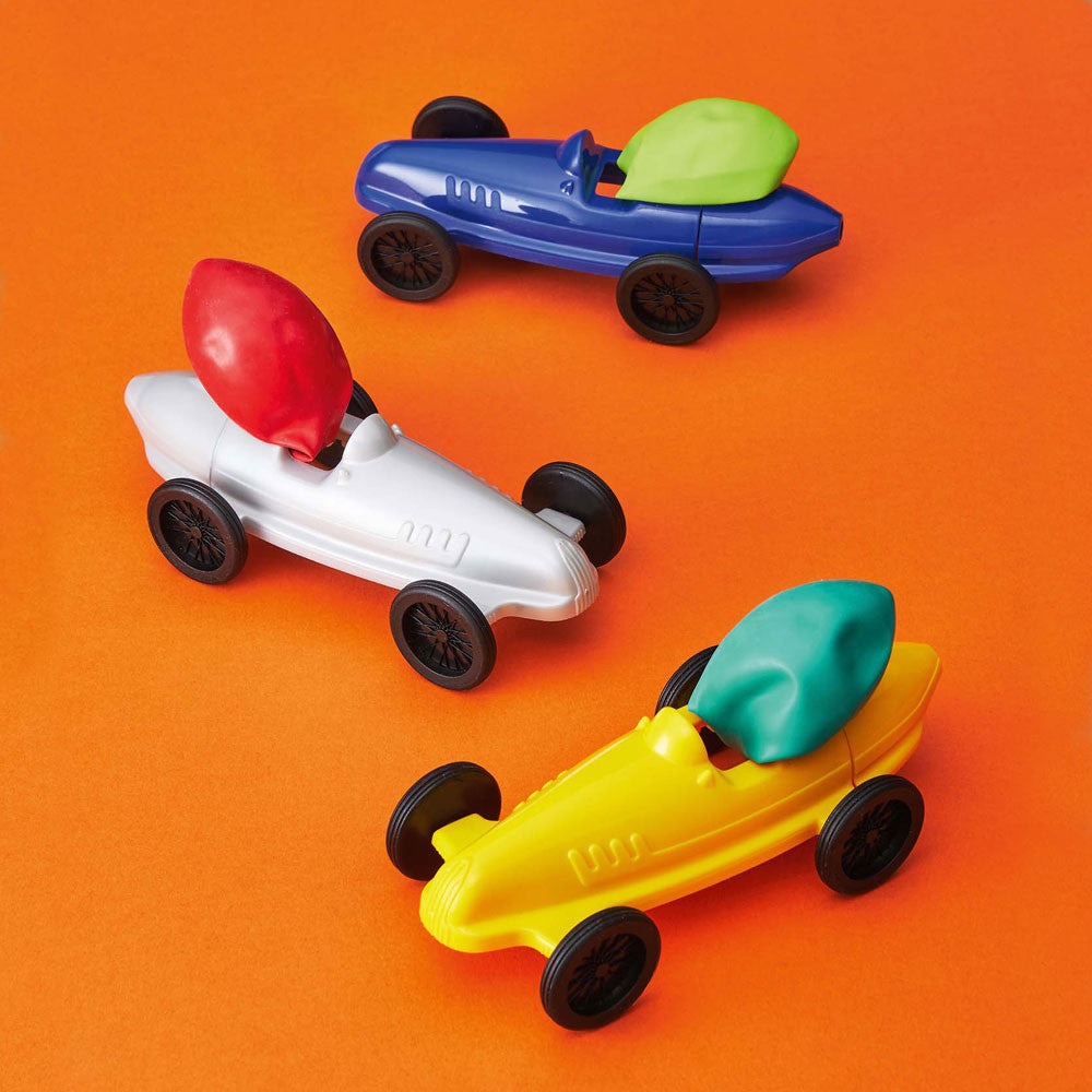 Balloon Racing Cars- Set of 3