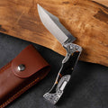 Lockback Knife with Tortoise Handle
