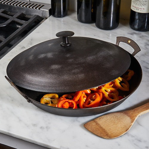 Netherton Spun Iron Lid for Prospector Pan