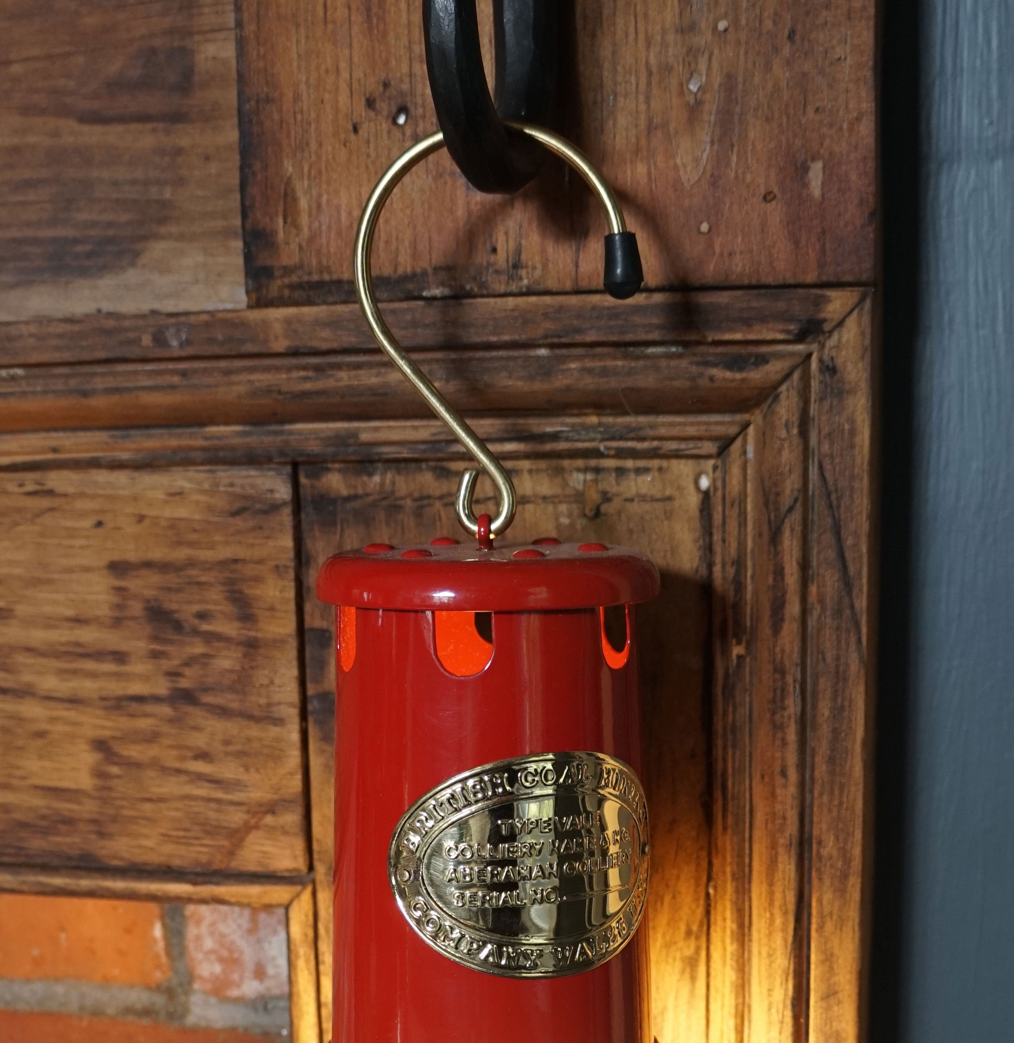 Coal Miner's LED Lamp in Red