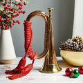 Brass and Copper Bugle Signal Horn
