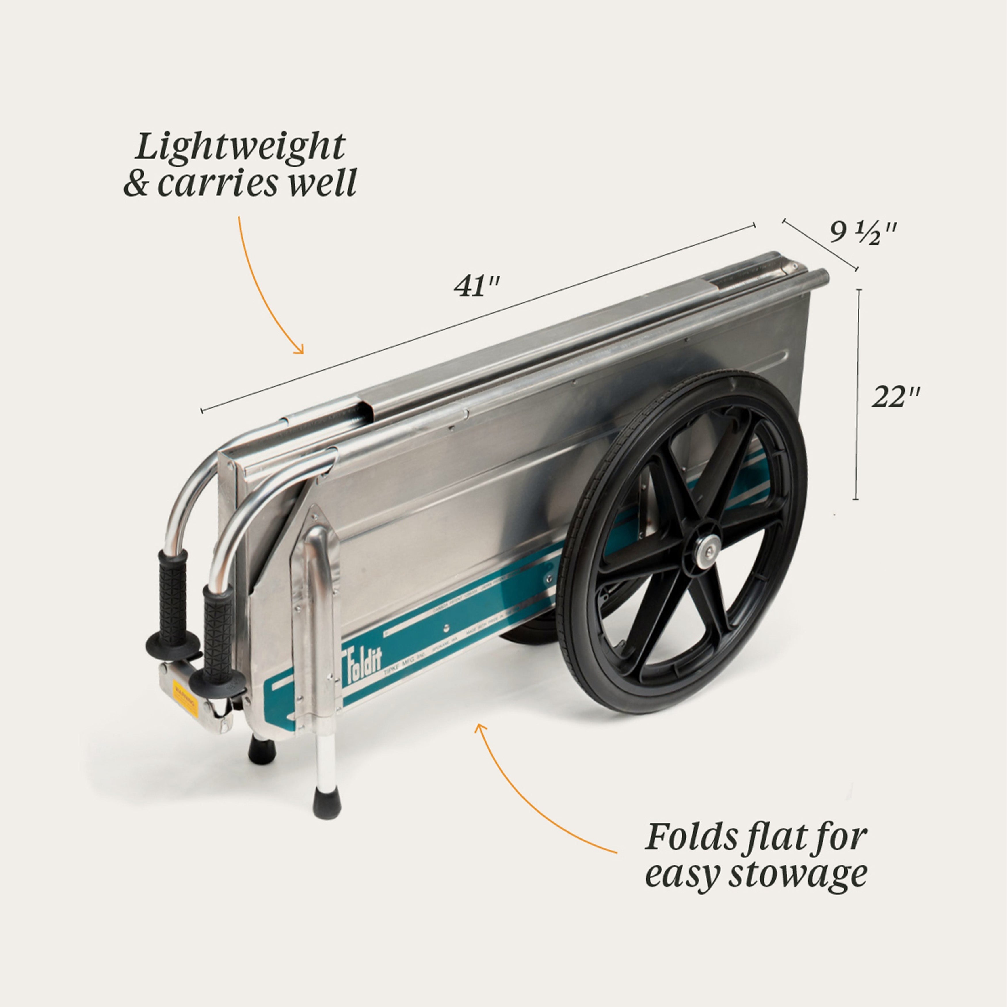 USA Made Foldable Sturdy Garden Cart