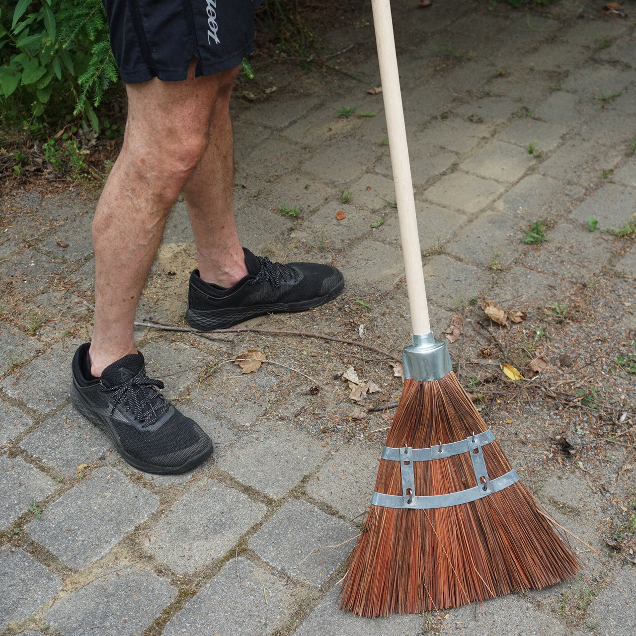 Heavy-Duty Garden & Garage Broom