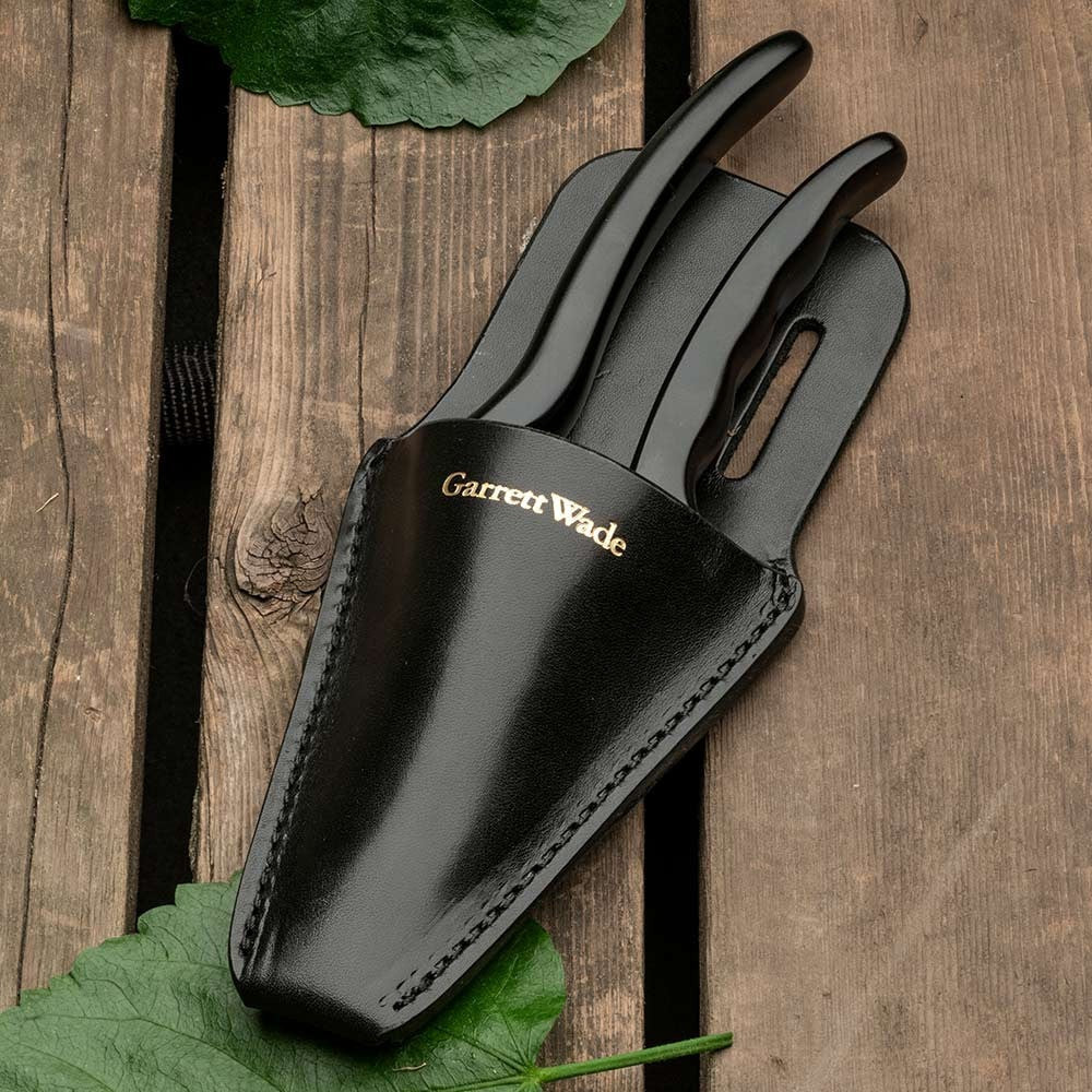 Black Leather Pruner Sheath