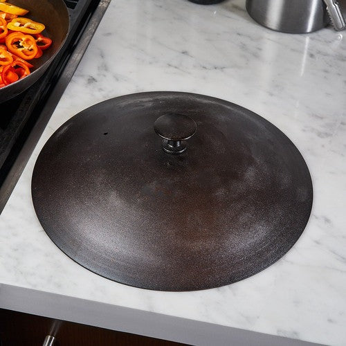 Netherton Spun Iron Lid for Prospector Pan