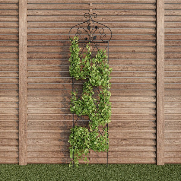 63" Decorative Metal Trellis