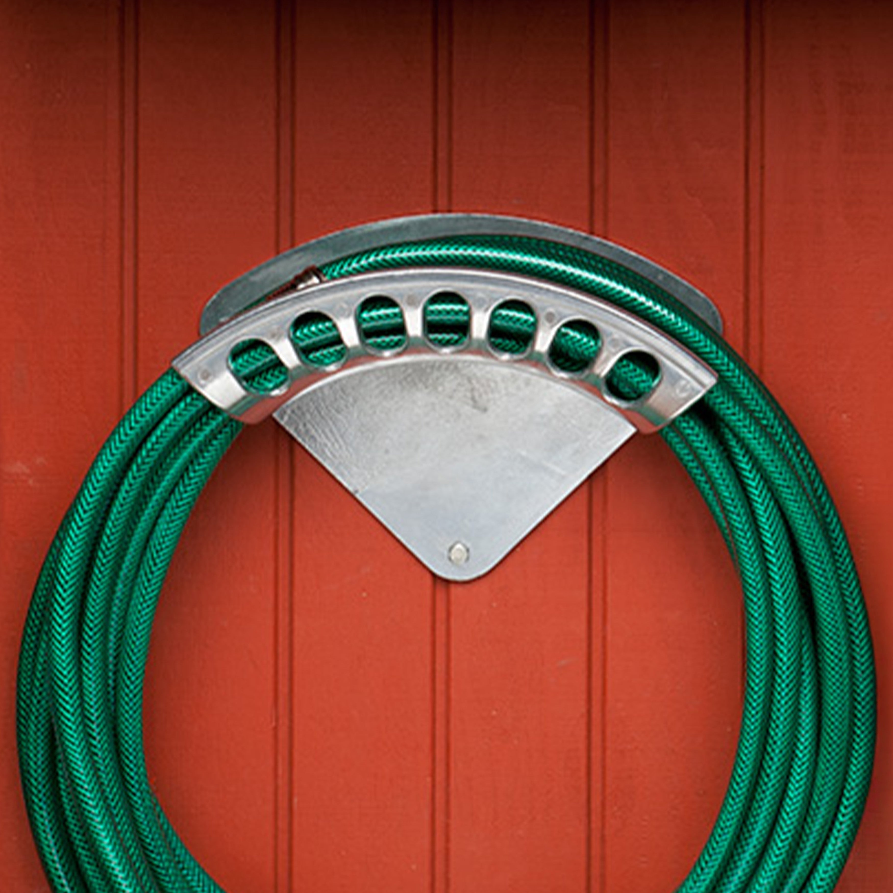Cast Aluminum Hose Rack - 13" wide