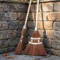 Two Long-Lasting Garden Brooms