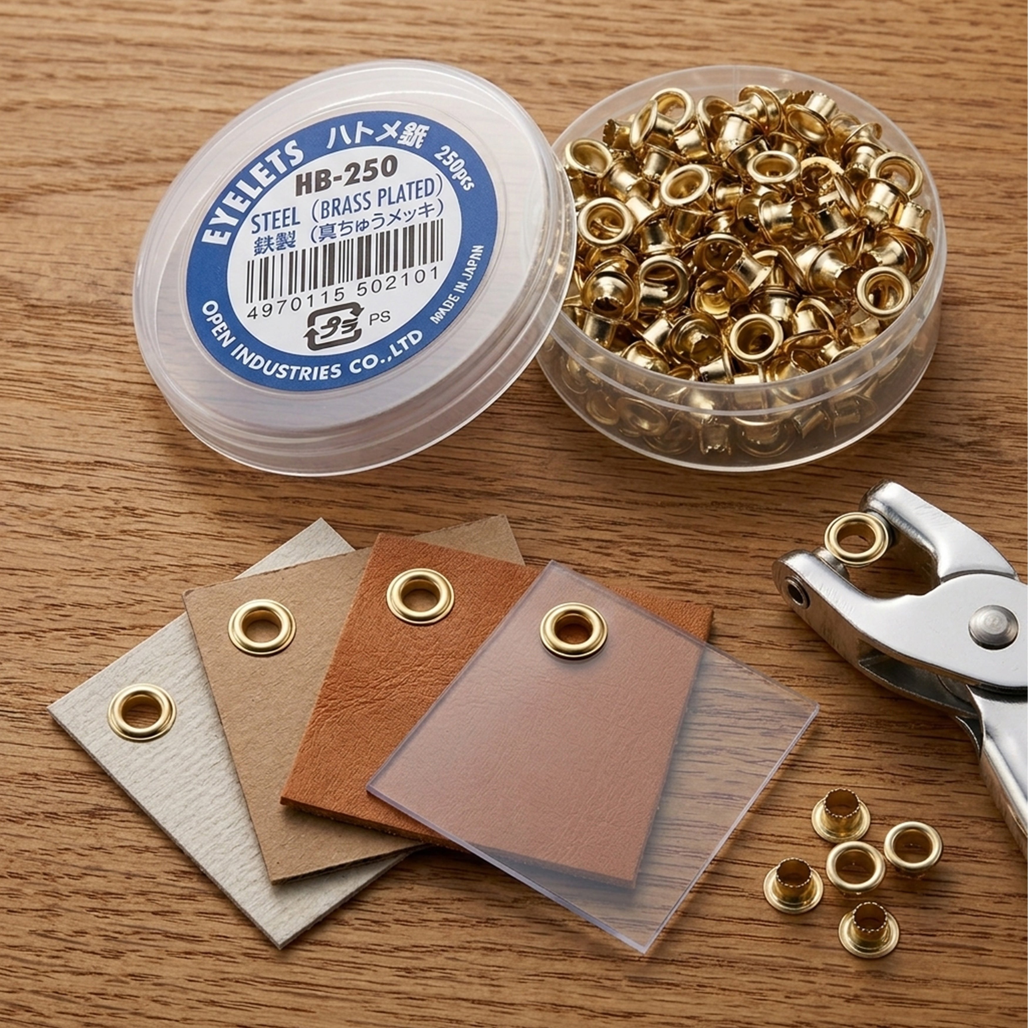 1 Pack of 250 Eyelets
