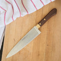 Butcher - handle in wood and brass