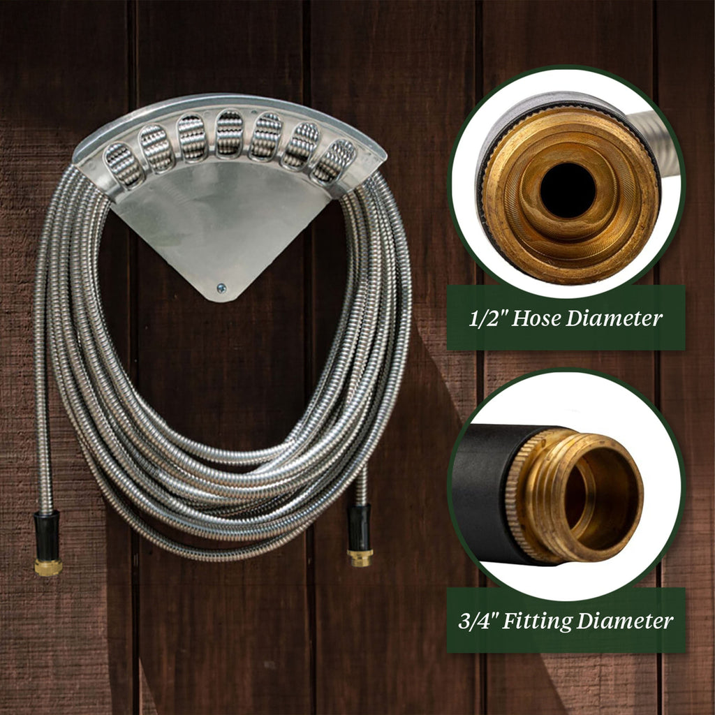 100 ft. Stainless Steel Garden Hose