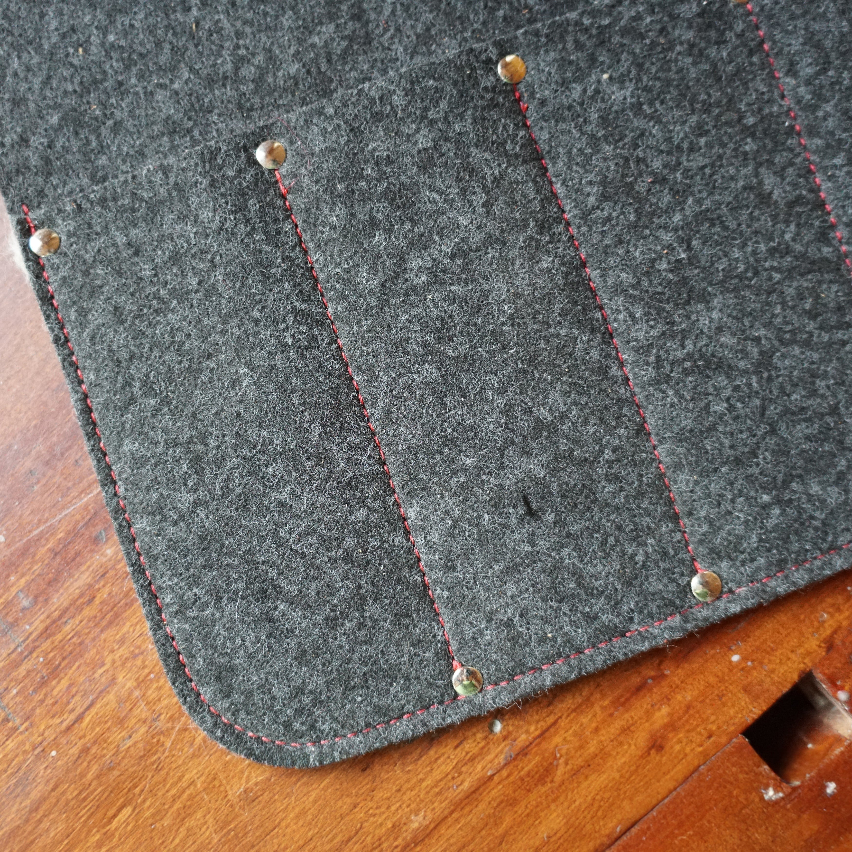 6 Pocket Felt Tool Roll