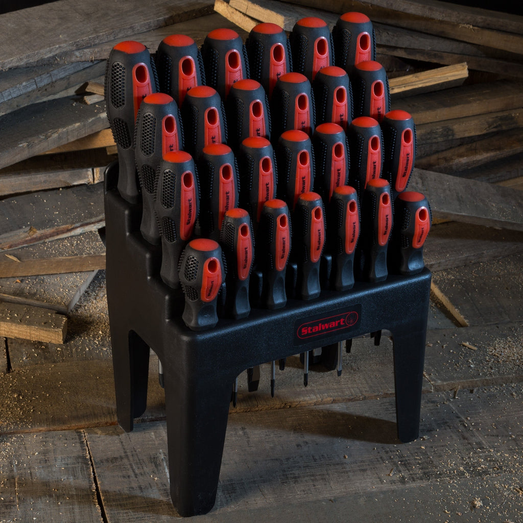 26-Piece Screwdriver Tool Set & Stand