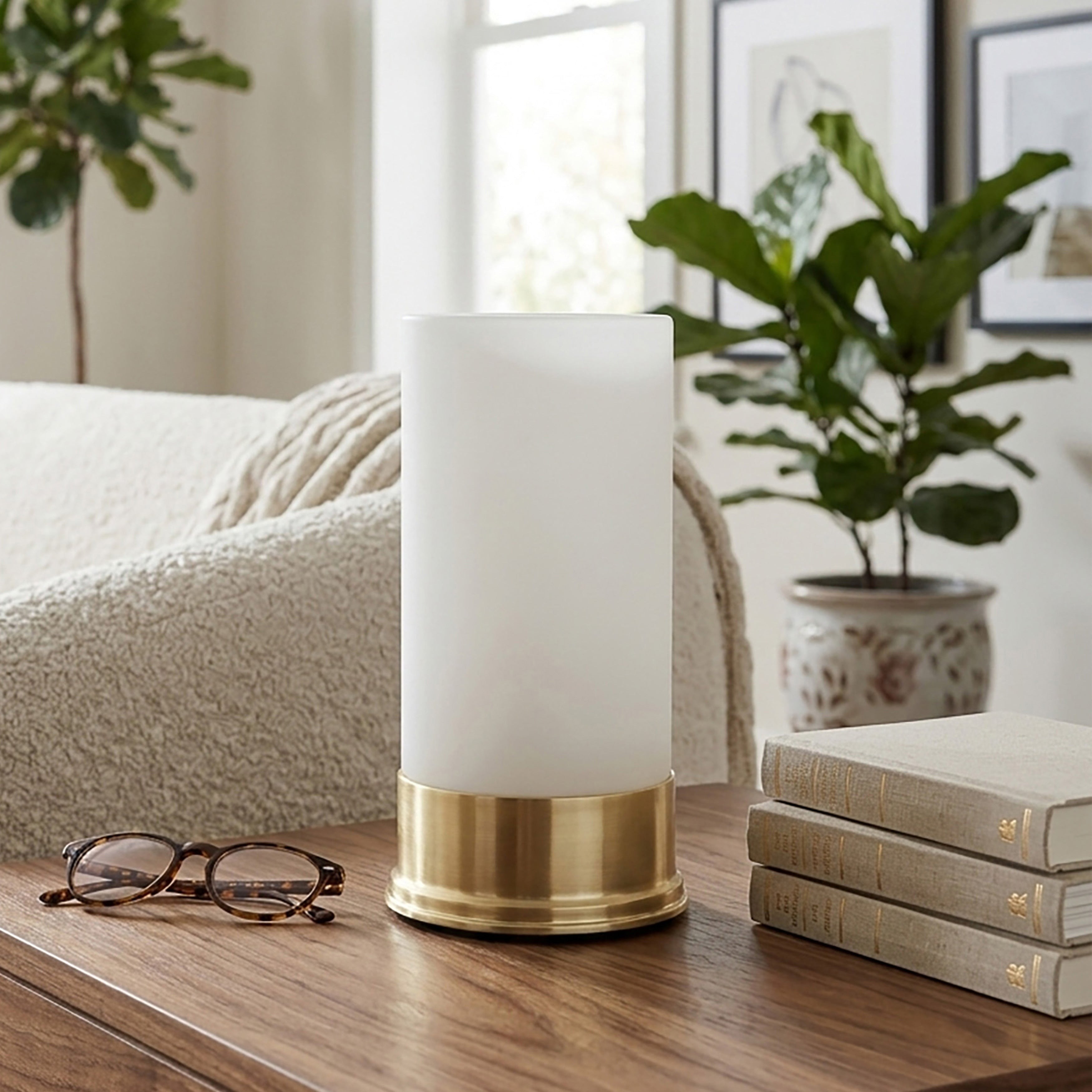LED Mid-Century Lamp