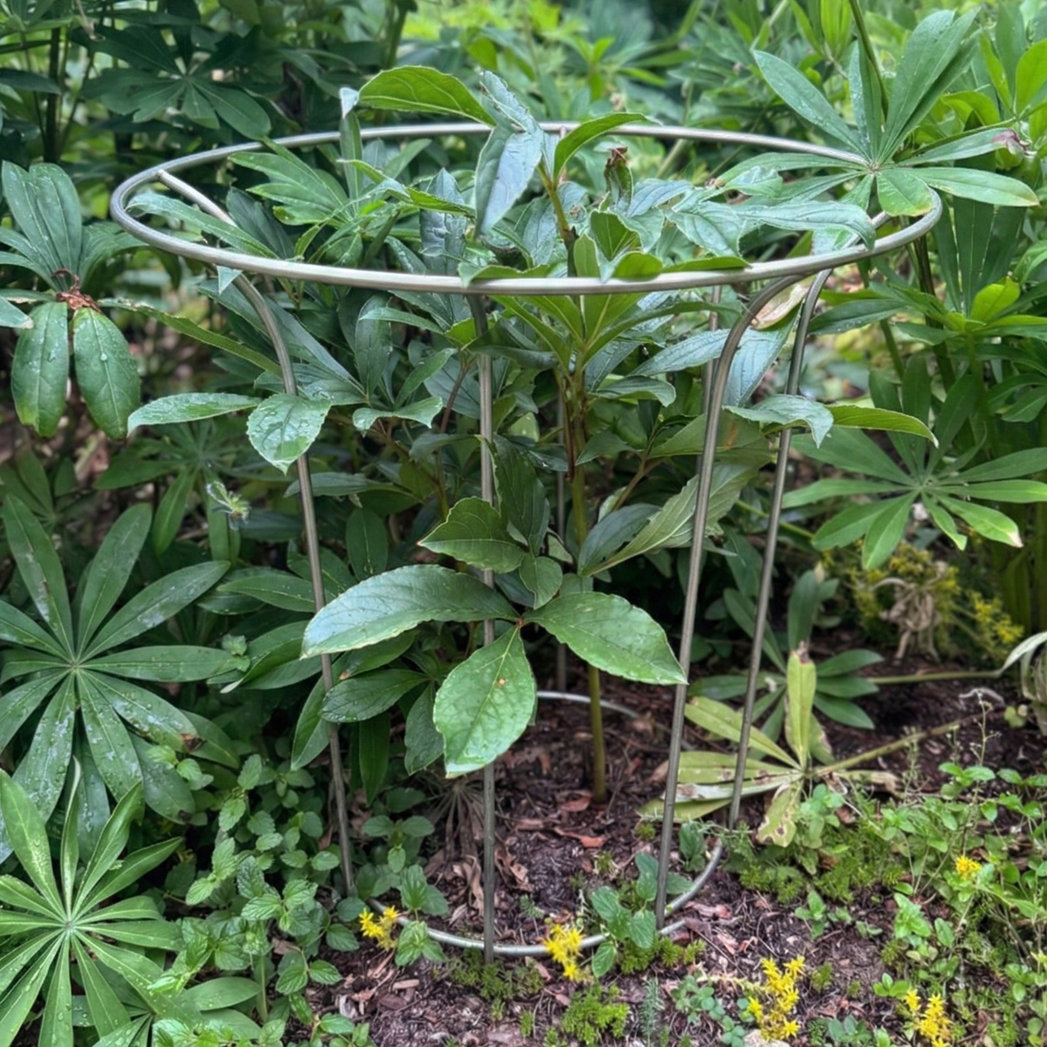 Fluted Garden Support (Set of 4)