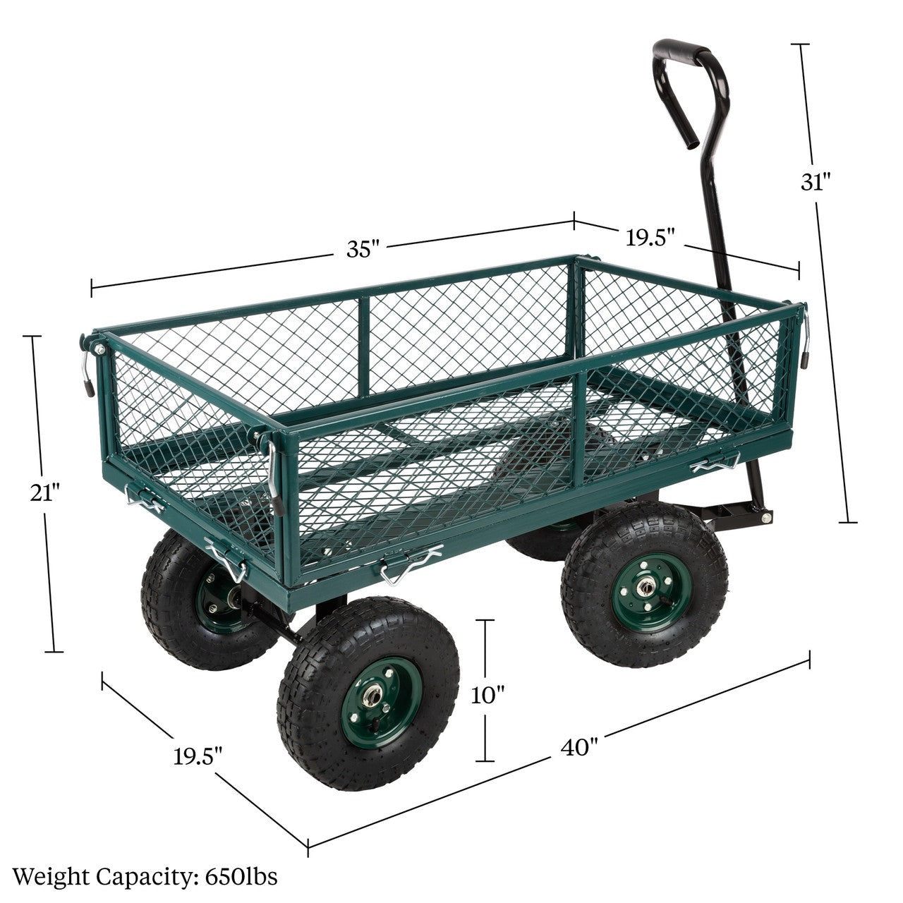 Heavy Duty Utility Wagon Cart