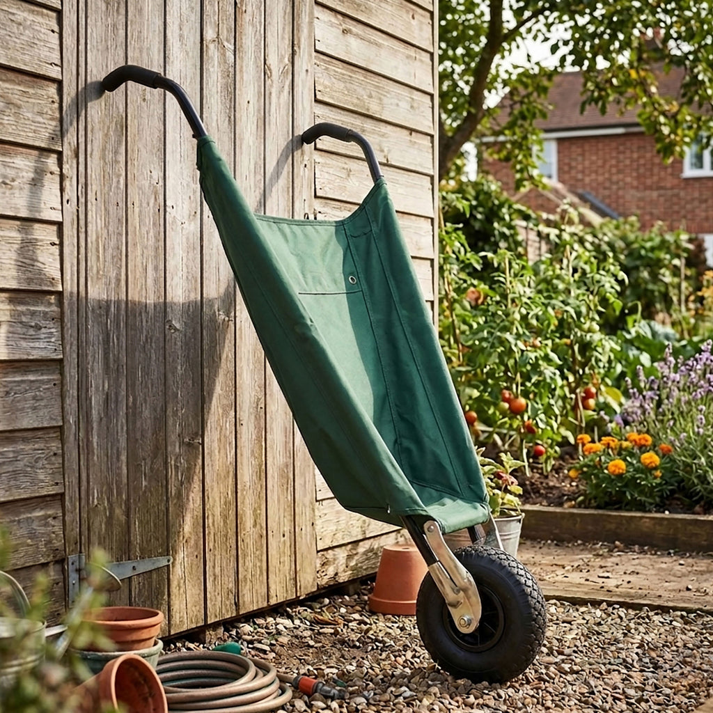 58" Canvas & Steel Wheelbarrow