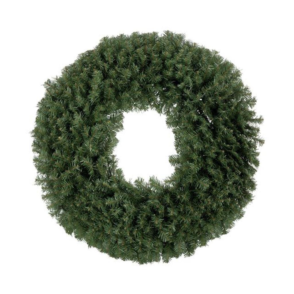 Pre-Lit Artificial Christmas Wreath - 48 In.