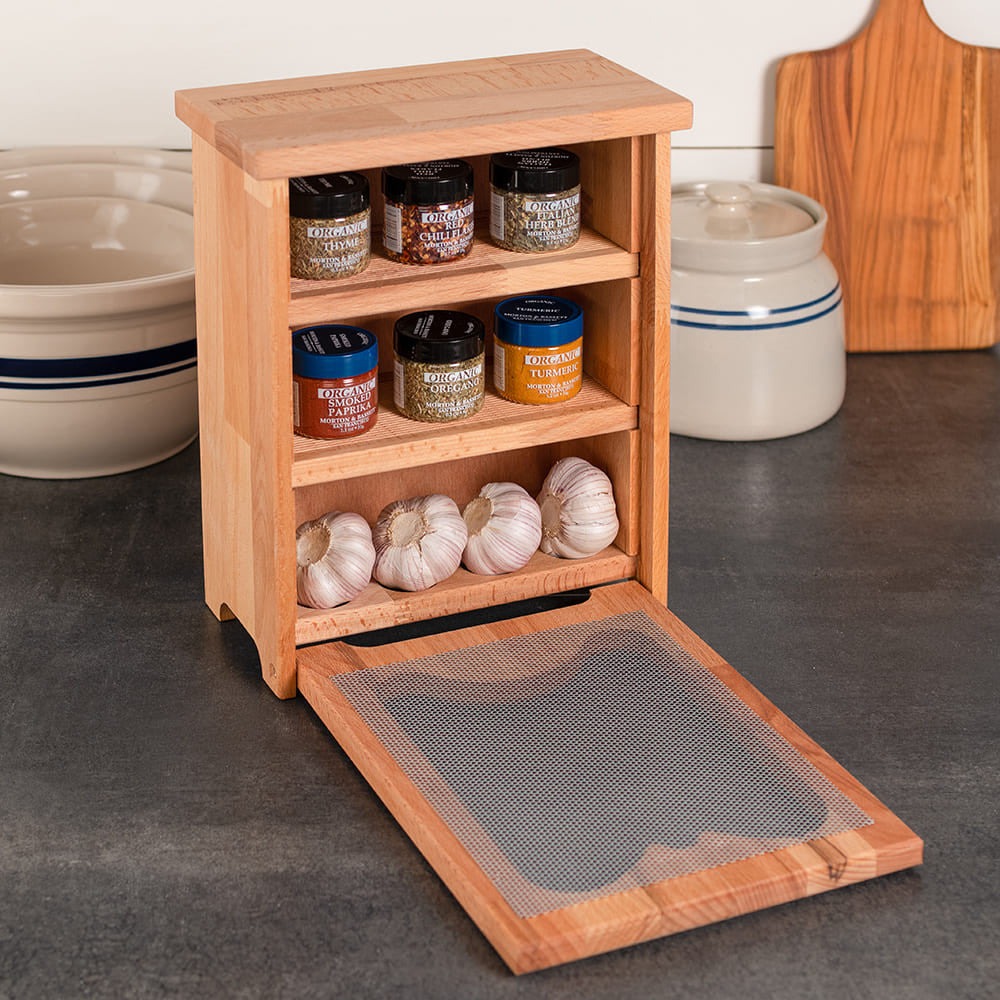 Traditional French Beechwood Food Storage