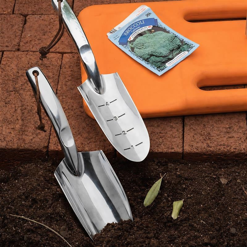Polished Cast-Aluminum Wide Trowel