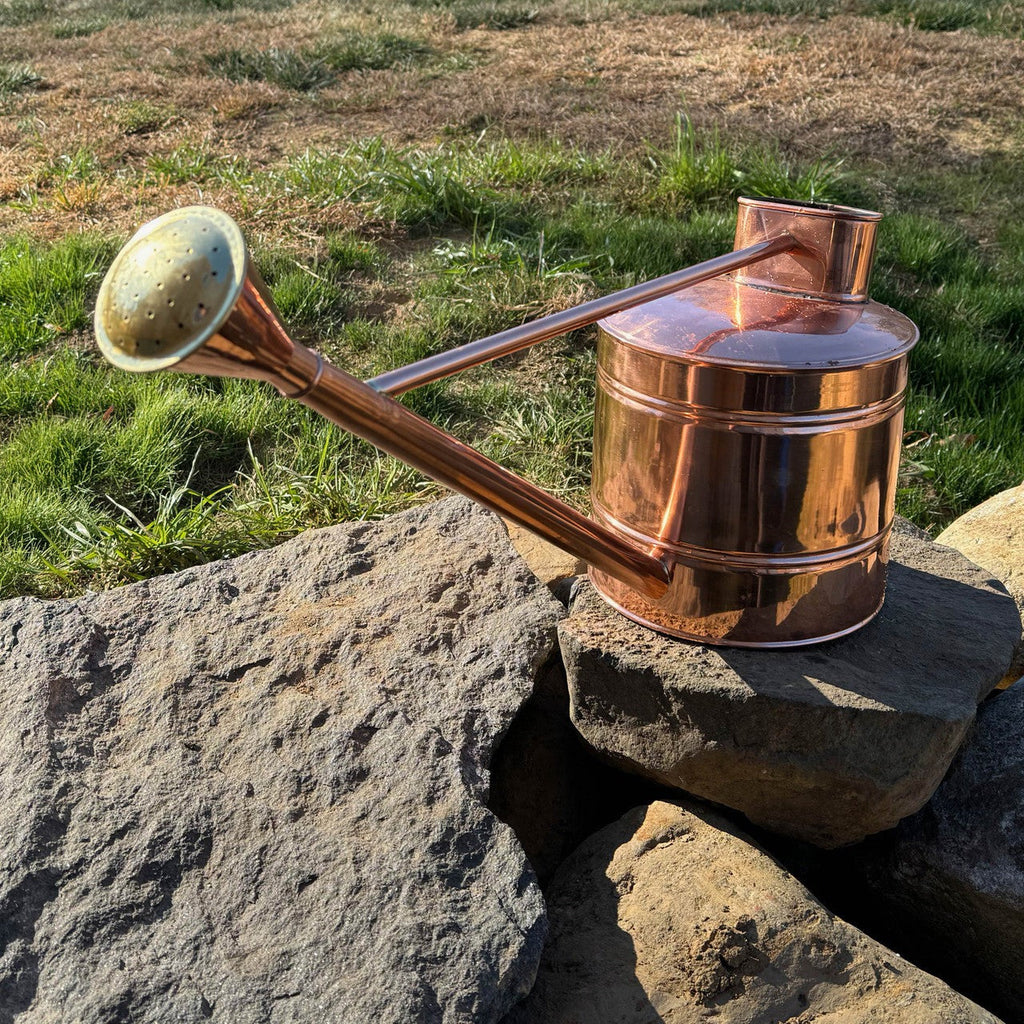 Solid Copper 2.5 Gallon Water Can