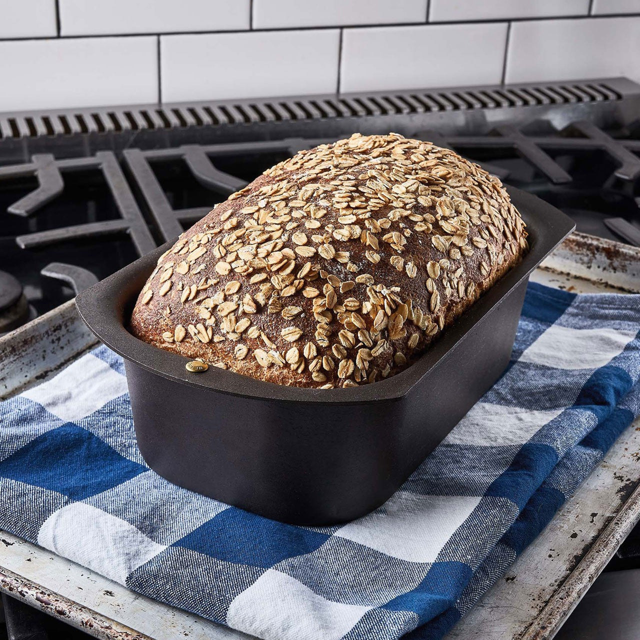 Netherton UK Made Black Spun Iron Loaf Pan