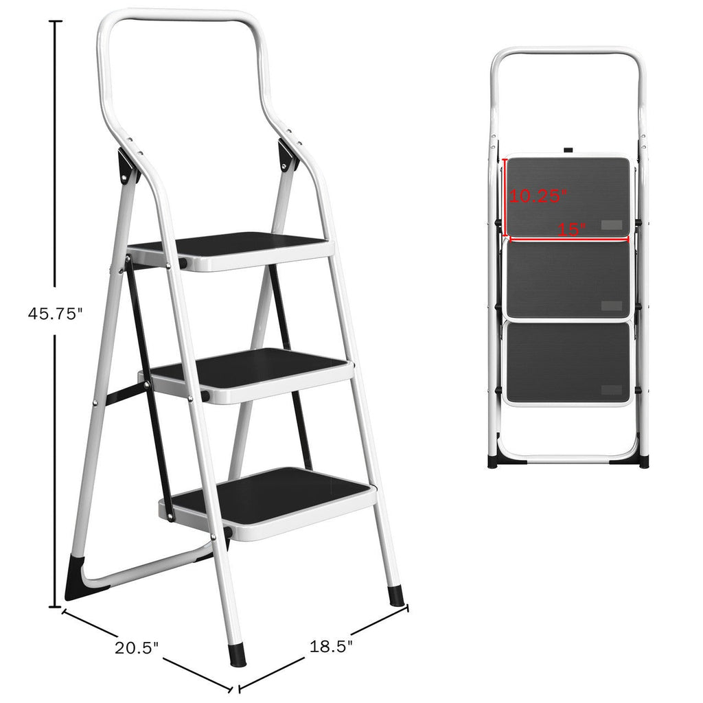 3-Step Stool Folding Ladder