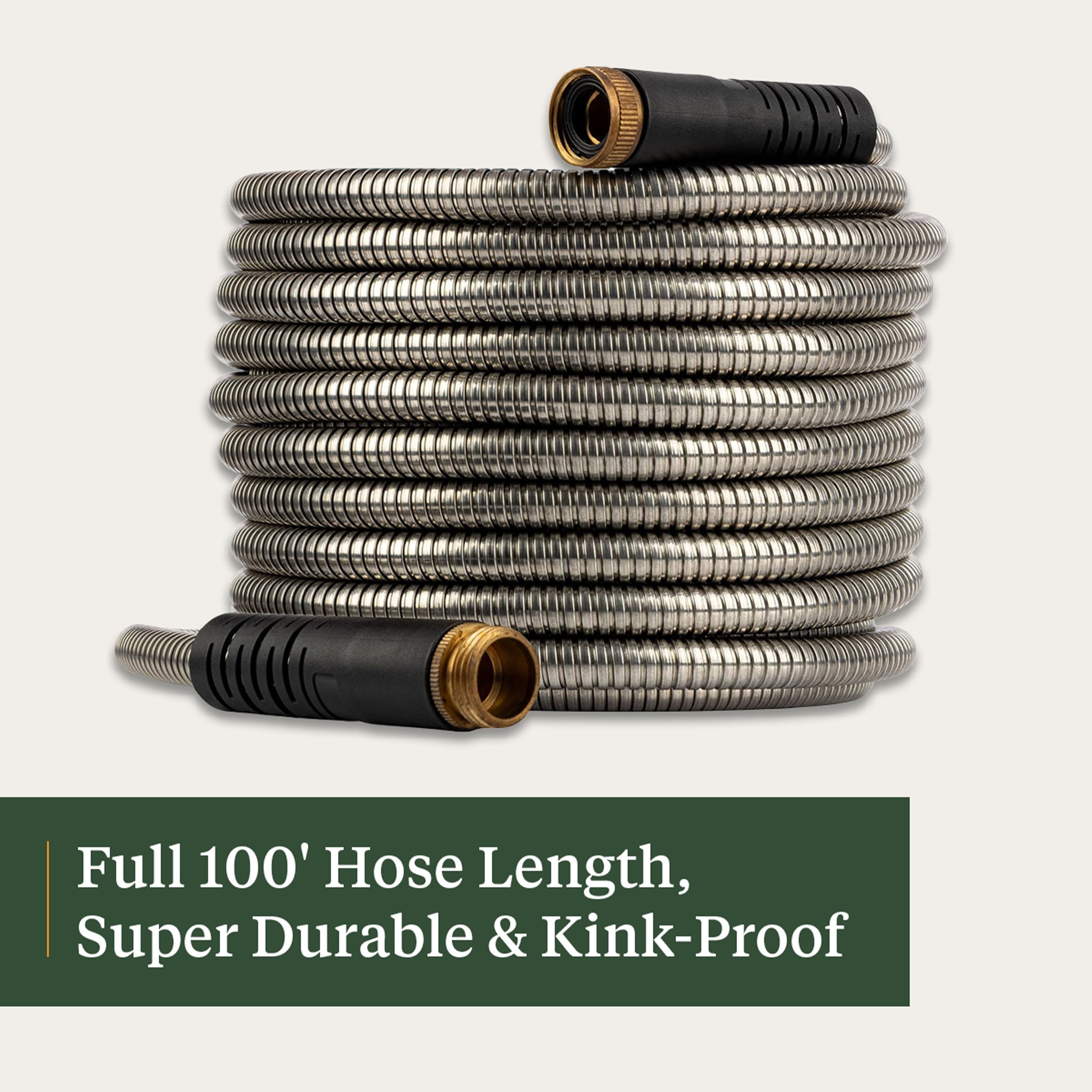 100 ft. Stainless Steel Garden Hose