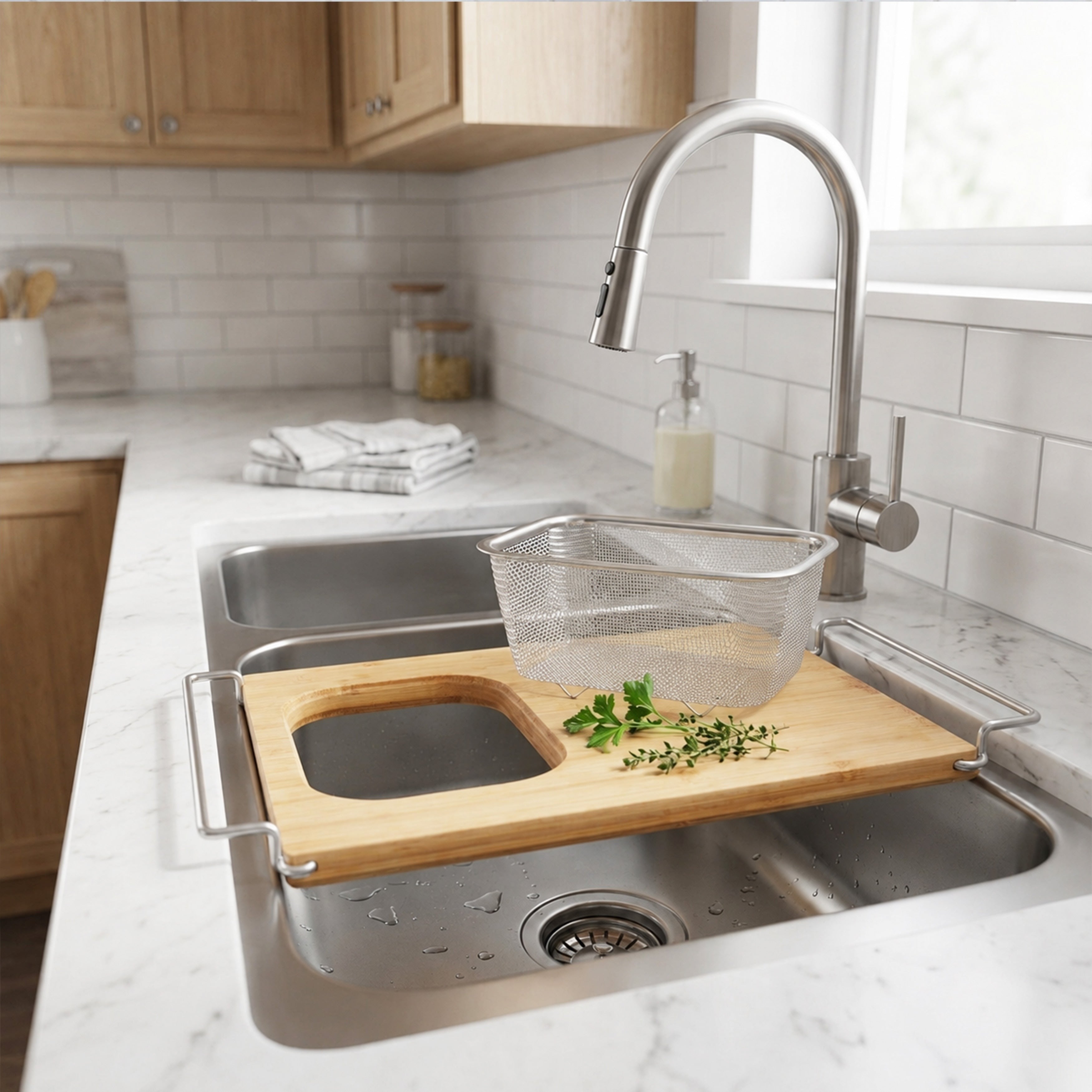 Classic Cuisine Sink Cutting Board