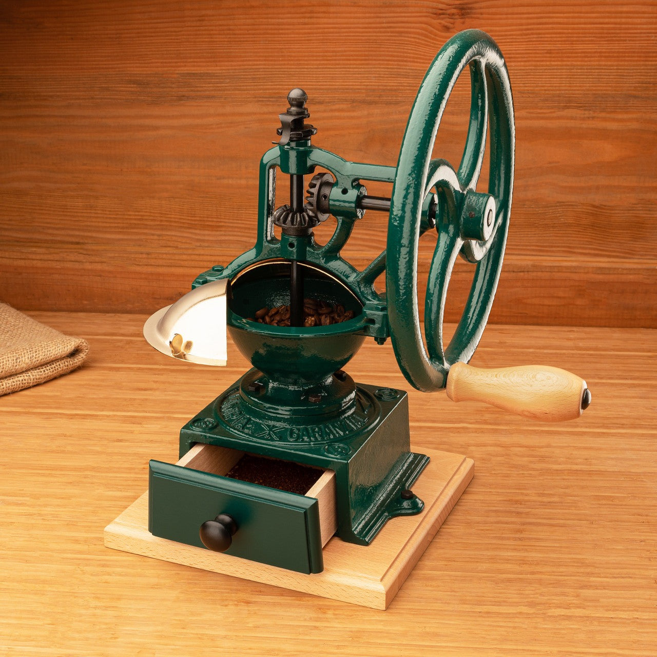 Large Coffee Grinder - Green
