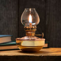 Naval-Style Brass Oil Lamp