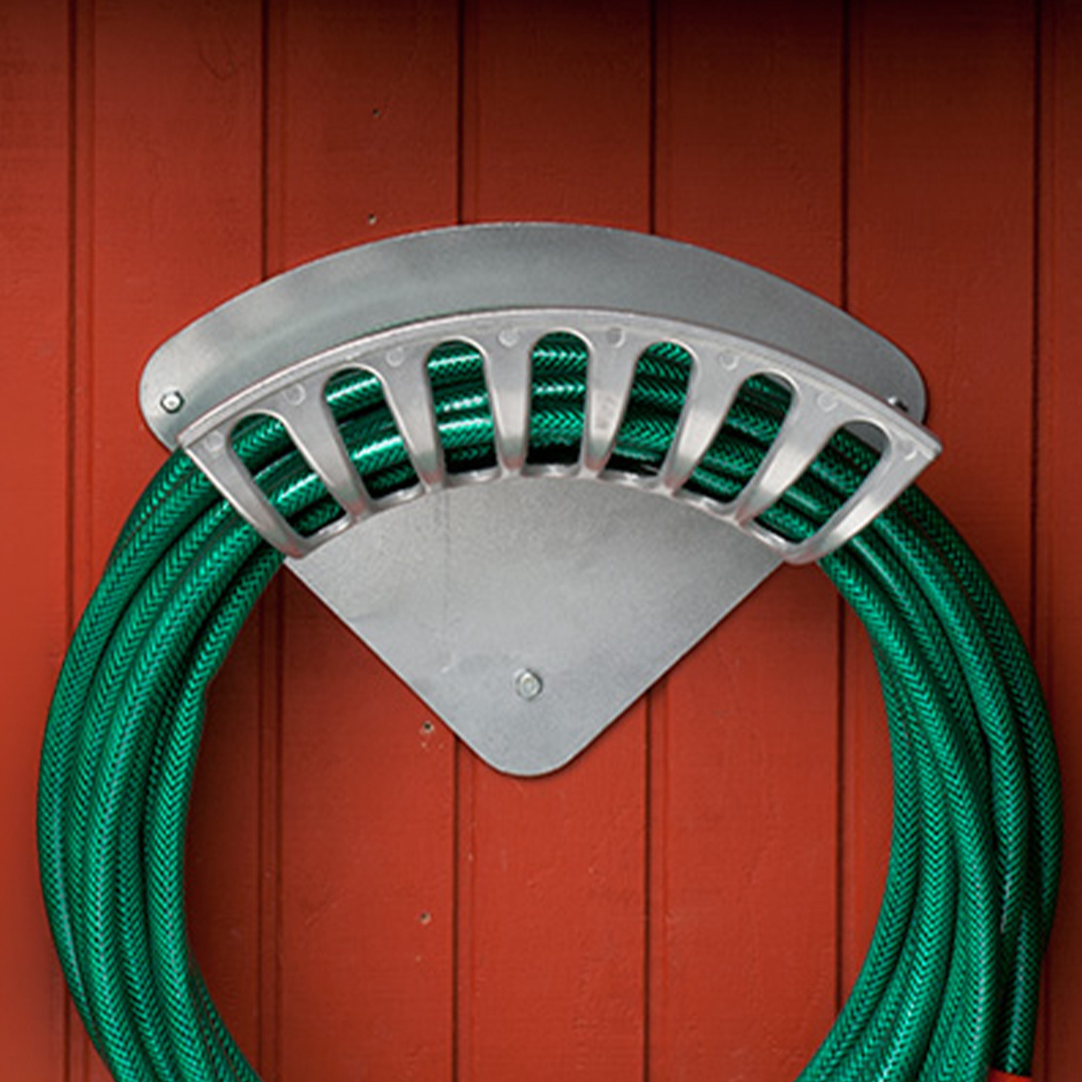Cast Aluminum Hose Rack - 16" Wide