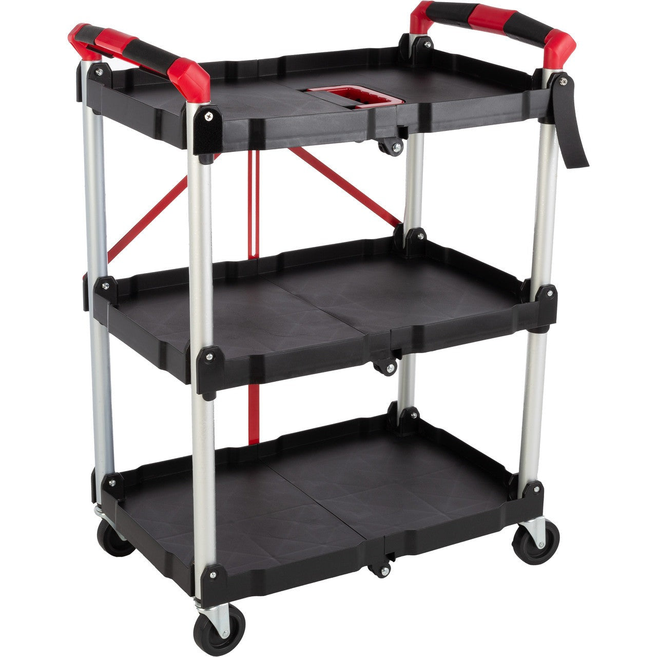 Folding Cart (50lb Capacity Per Shelf)