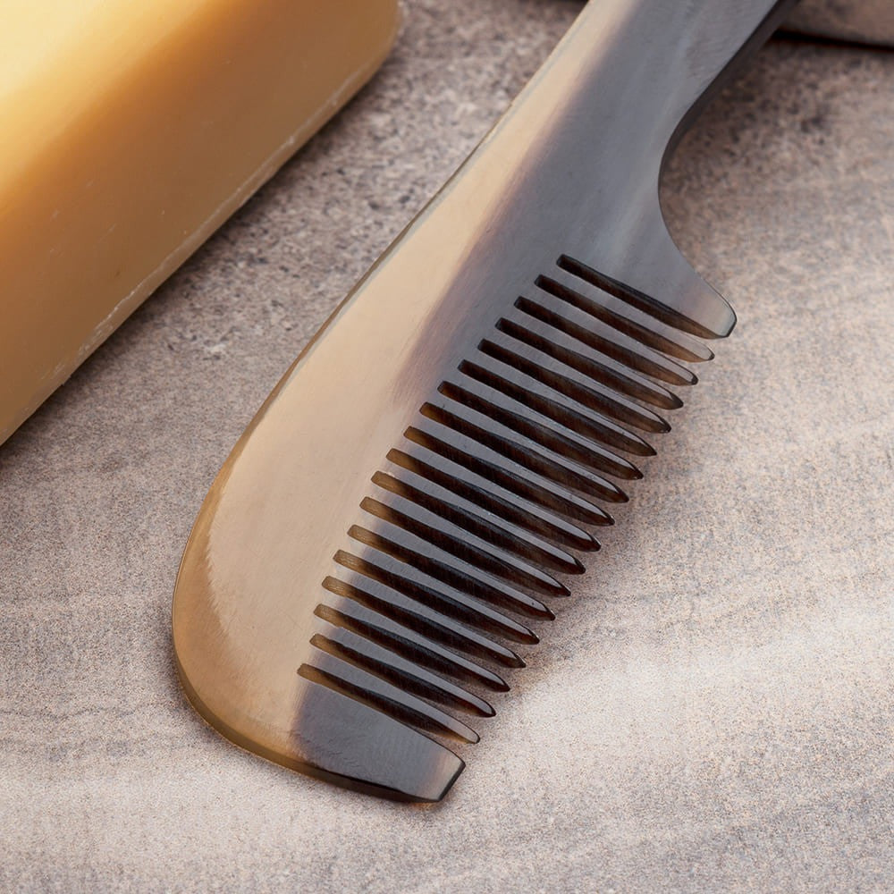 Horn Comb Grooming Set
