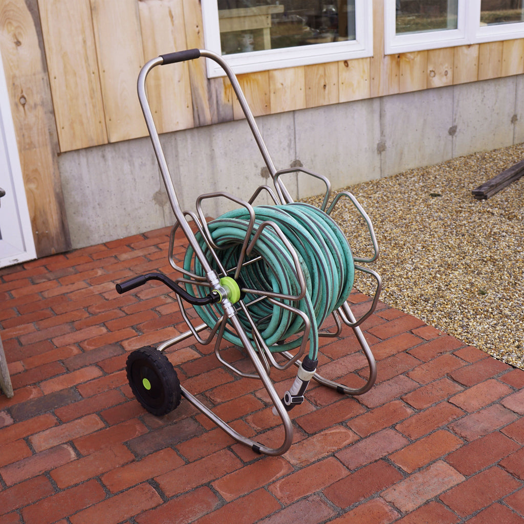 Stainless Steel Mobile Garden Hose Reel