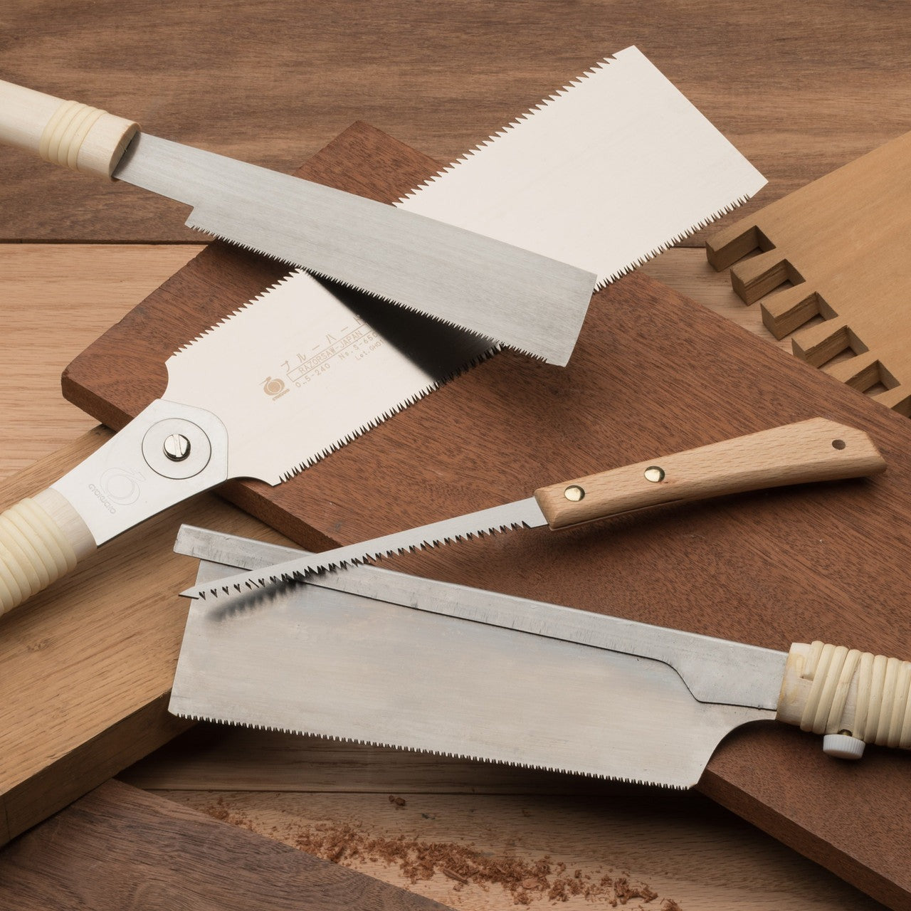 Japanese Set of 4 Saws