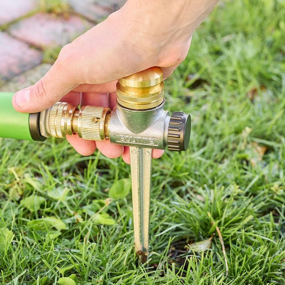 French Steel & Brass Spiked Garden Mister