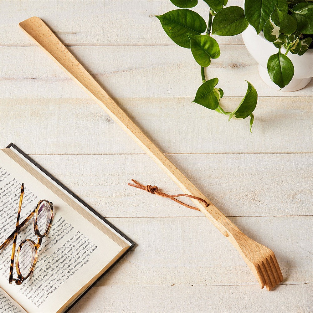 The “Helping Hand” Back Scratcher & Shoehorn
