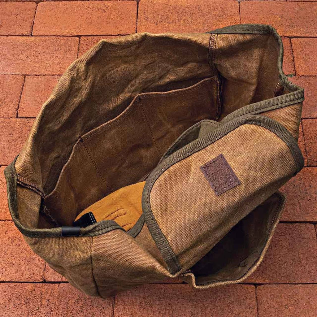 Waxed Cotton Gardening Tote